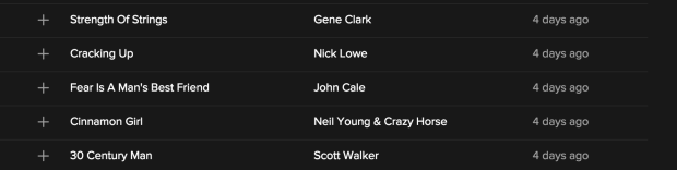 Spotify Discover Weekly Playlist