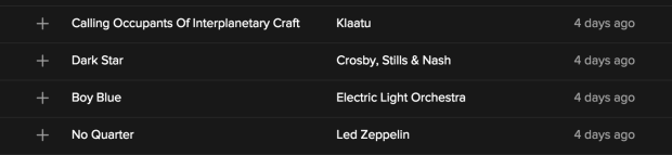 Spotify Discover Weekly Playlist 