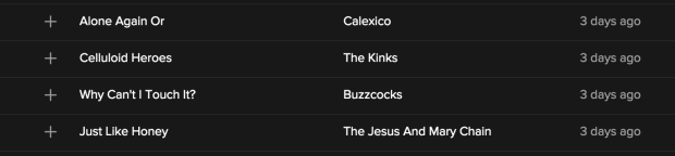 spotify discover weekly week 2